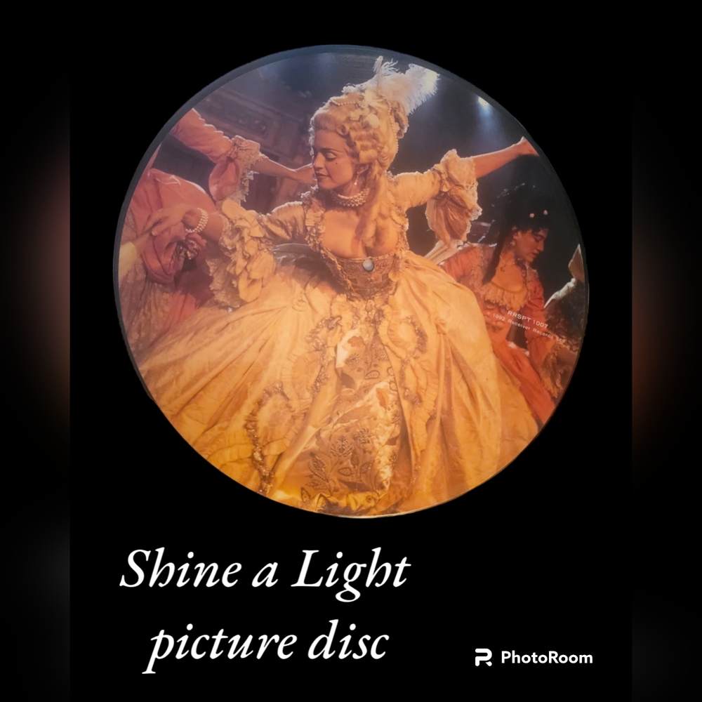 Rare Madonna Vinyl Picture Disc "Shine A Light"